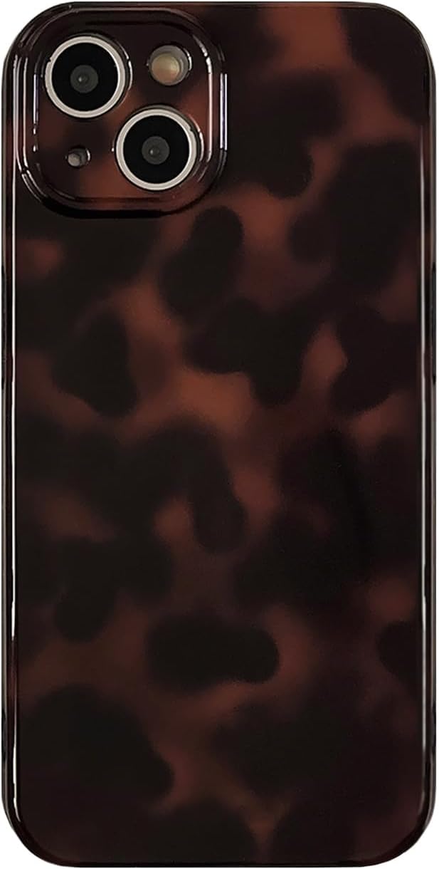 Retro IMD Tortoiseshell Pattern Phone Case