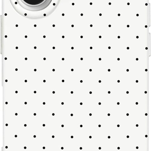 Classic Polka‑Dot Wireless‑Charging Phone Case