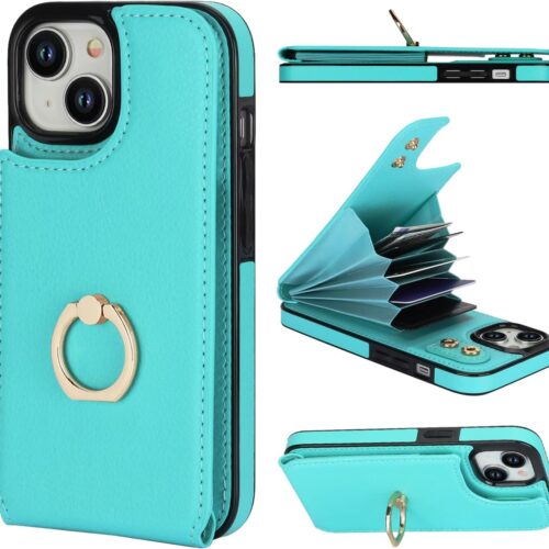 Multi‑Card‑Slot RFID‑Shield Wallet Phone Case